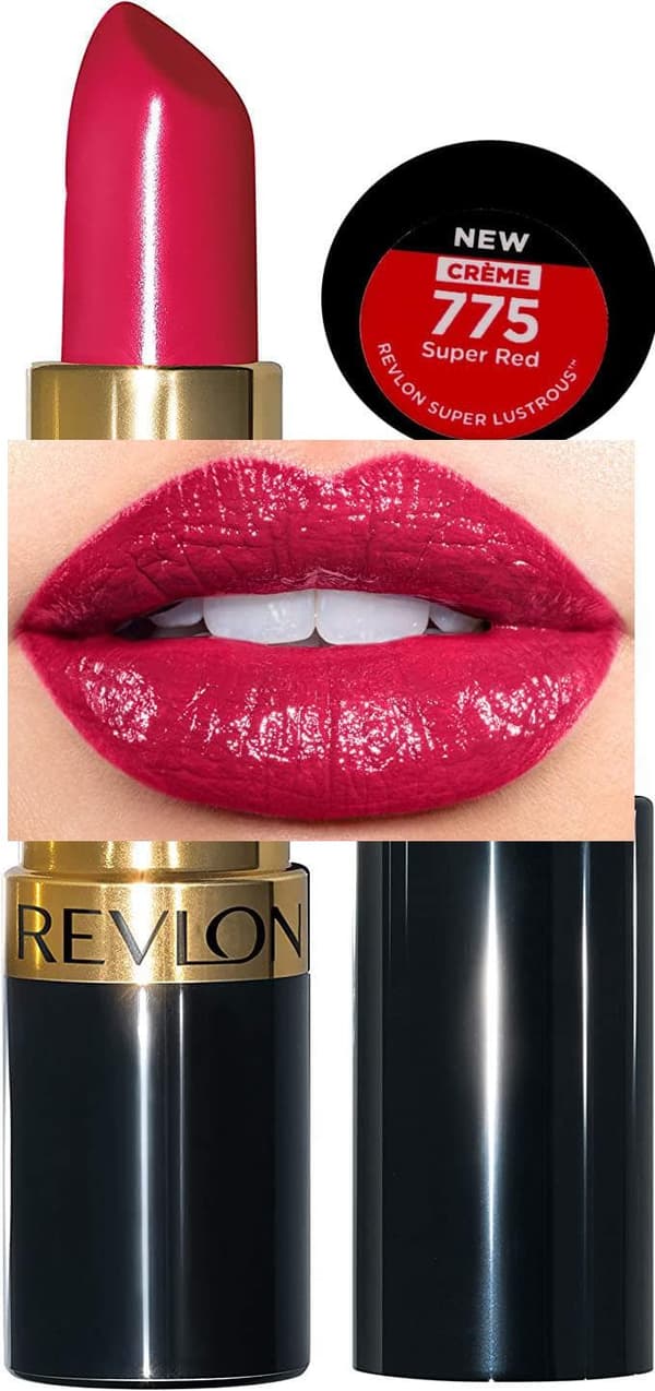 Revlon Super Lustrous Crème Lipstick-775 Super Red