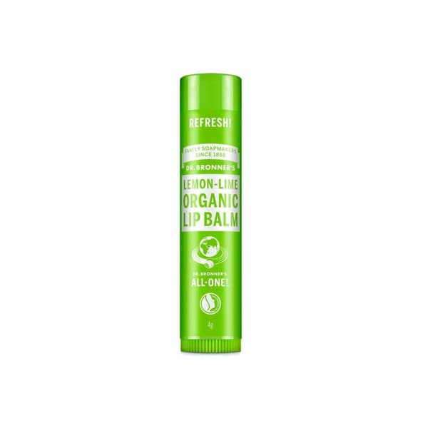 Huulivoide Dr Bronner's Lemon Lime 4 g Läpinäkyvä