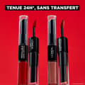 Miniatyrbild 4 av 6: Läppstift - L'Oréal Paris - Infaillible 24h N°502 Red to Stay - 5,6ml - Vibrerande färg - 24h hold*
