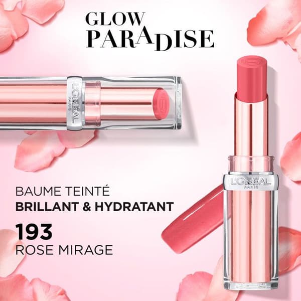 L'Oréal Paris tonade läppbalsam Glow Paradise 193 Rose Mirage
