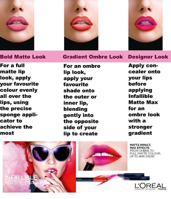 L'Oreal Infallible Matte Max Lip Pen -  002 Virgin