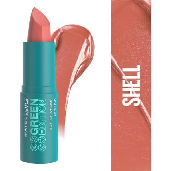 Läppstift - MAYBELLINE NEW YORK - Green Edition - Butter Cream - 13 Shell