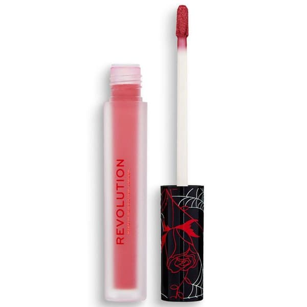 Flytande Läppstift - Makeup Revolution - Förhäxad - Vinylfinish - Vegansk - Halloween