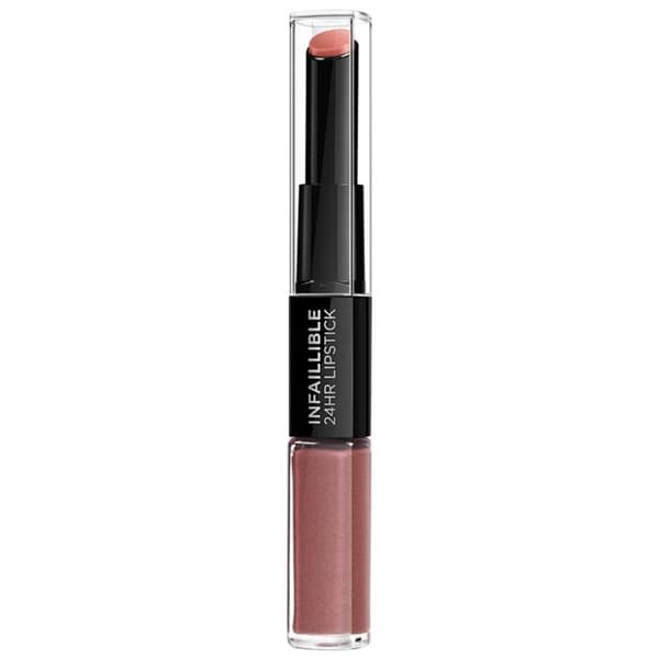 Lipstick Infallible Duo 24H - L'Oréal Paris - 312 Incessant Russe - Rosa färg - Återfuktande och komfort