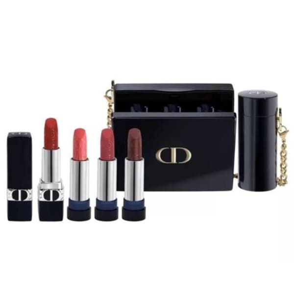 Dior Coffret Rouge Dior Minaudiere Pochette och Läppstift 50 ml