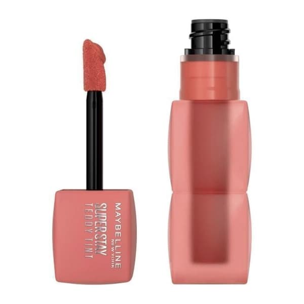 Maybelline New York - Blush à Lèvres Teddy Tint - Matt Finishing - Långvarig Hållbarhet - Nyans: Skinnydip (15)