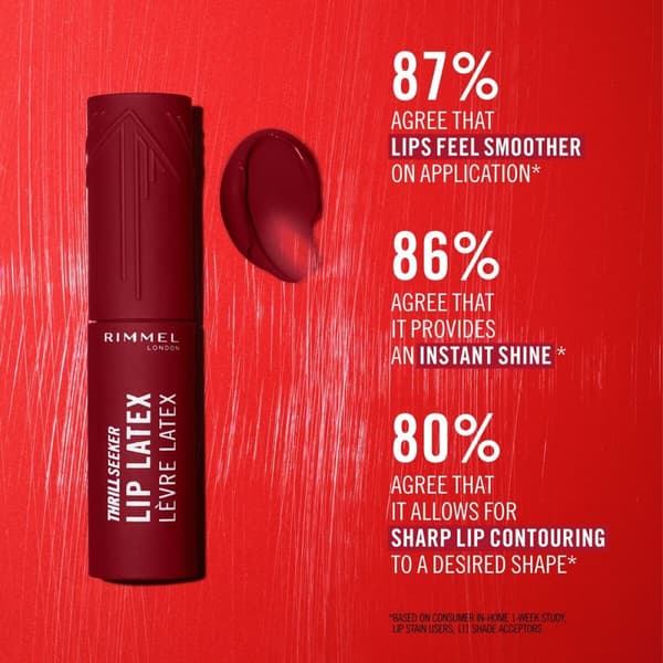 Läppglans Rimmel London THRILL SEEKER Nº 300-Main Character 6 ml