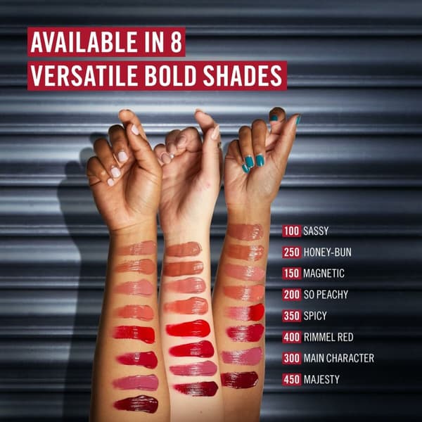 Läppglans Rimmel London THRILL SEEKER Nº 300-Main Character 6 ml
