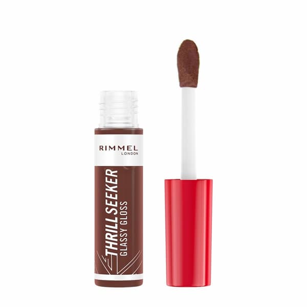 Läppglans Rimmel London THRILL SEEKER Nº 800-Chocolate Glaze 10 ml