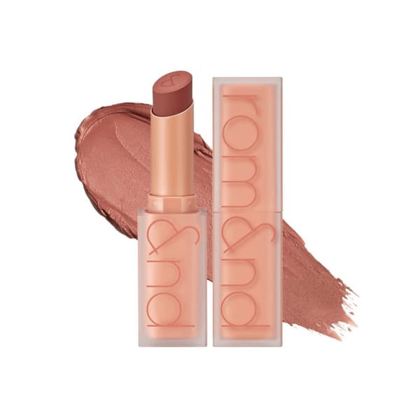 rom&nd Zero Matte Lipstick 21 Rökt Beige 3g - beige matt läppstift