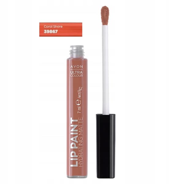 AVON Kosteuttava nestemäinen huulipuna CORAL SHORE