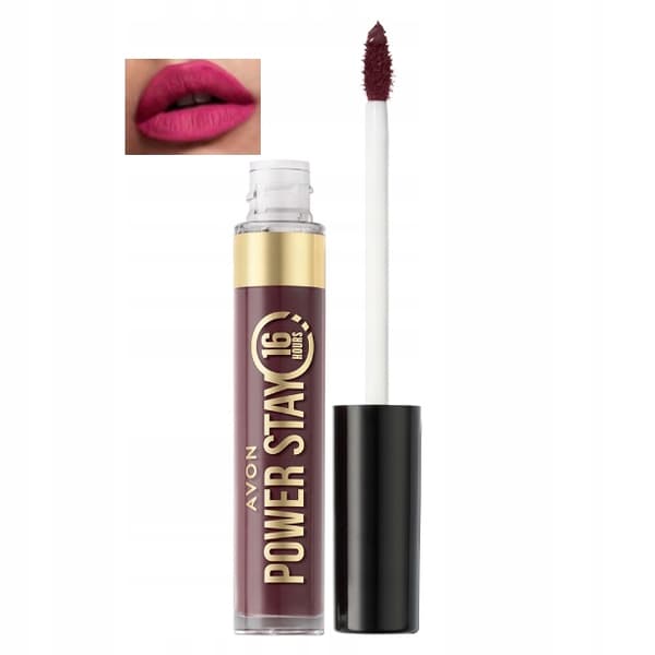 AVON Mat Flydende Læbestift 16H Fejlsikker Fuchsia