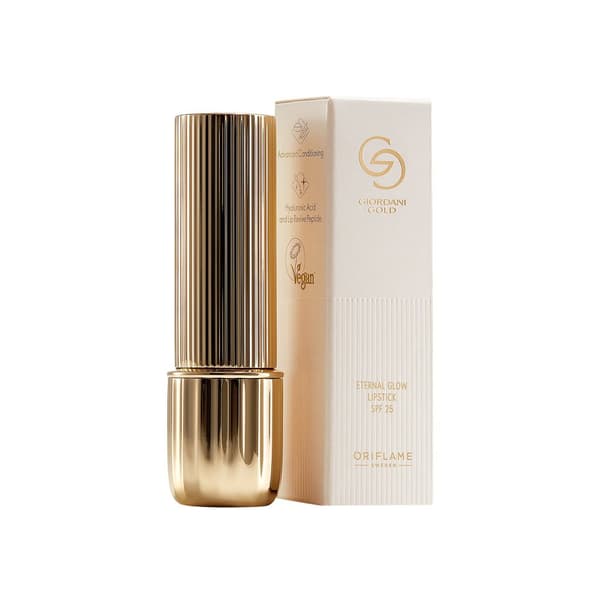 Oriflame Giordani Gold Eternal Glow Lipstick SPF 25 - Eldröd 3,8 g