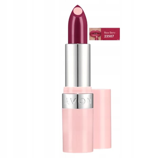 AVON Hydramatic Shine Rose Berry Hyaluronic Acid Lipstick