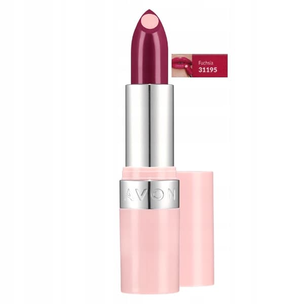 AVON Hydramatic Shine Fuchsia Hyaluronic Acid Lipstick