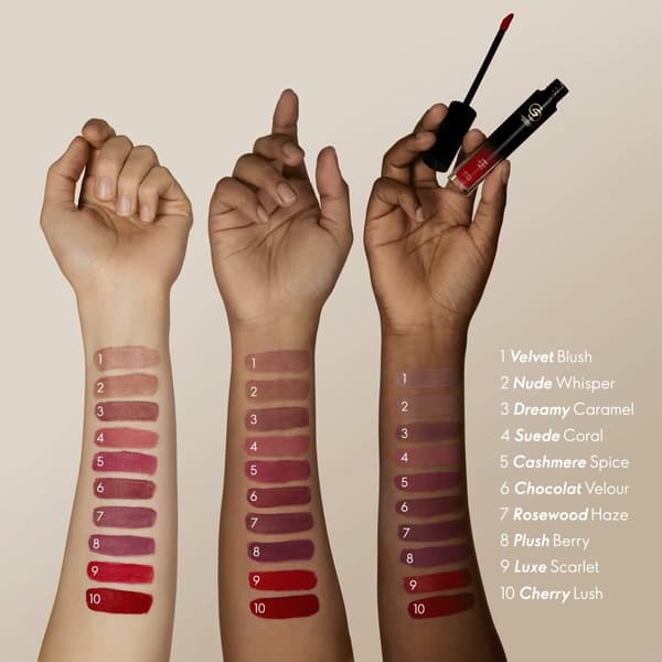 Oriflame Giordani Gold Iconic Elixir Matte Lipstick SPF 15 - Plush Berry 3,5 ml