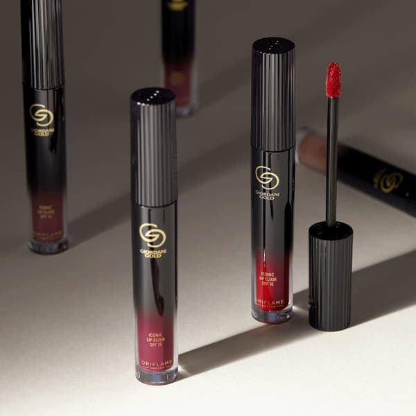 Oriflame Giordani Gold Iconic Elixir Matte Lipstick SPF 15 - Plush Berry 3,5 ml