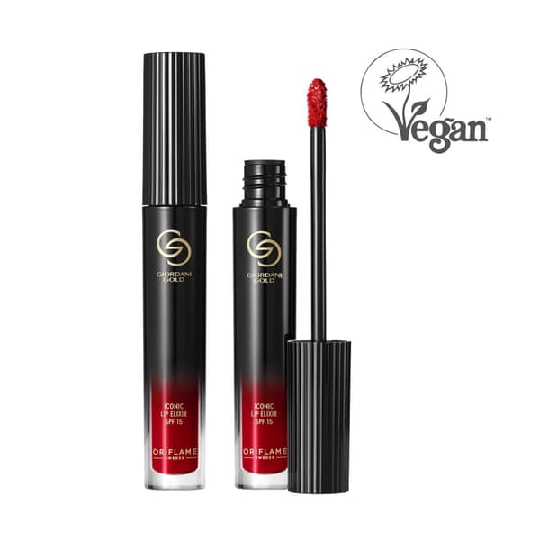 Oriflame Giordani Gold Iconic Elixir Matte Lipstick SPF 15 - Luxe Scarlet 3,5 ml
