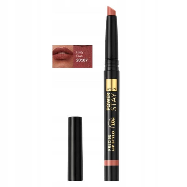 AVON Powerstay Precision Læbestift 10 timer Feisty Fawn