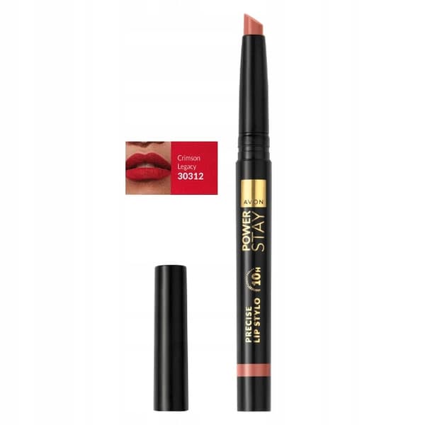 AVON Powerstay Precision Lipstick 10 timmar Crimson Legacy