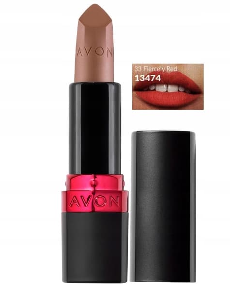 AVON læbestift mat læbestift FIERCELY RED