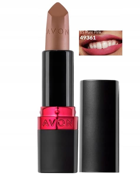AVON läppstift matt läppstift REN ROSA