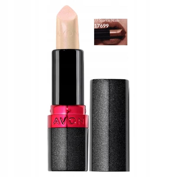 AVON läppstift glansigt läppstift SPARKLE NUDE