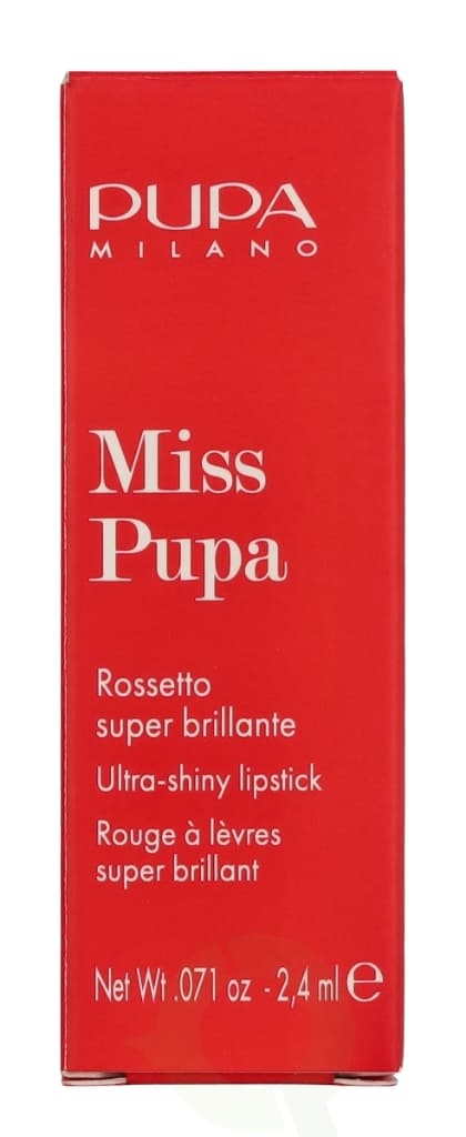 Pupa Milano Pupa Miss Pupa Lipstick 2.4 ml #500 Love Pearly Red