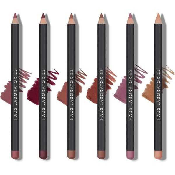 Haus Laboratories Vattenfast Semi-Matt Läppstift, Set med 6 Nyanser
