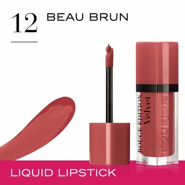 Rouge à lèvres Bourjois - 29101273012 - Rouge Edition Velvet Läppstift 12 Beau Brun 7,7 ml
