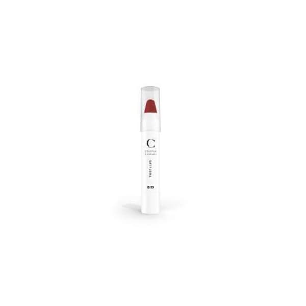 Couleur Caramel Twist &amp; Lips Organic Lip Pencil N°405 Rouge Mat 3g