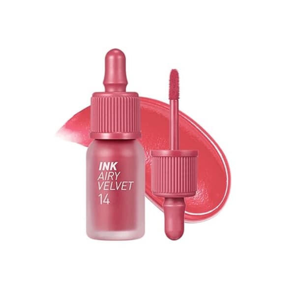 Peripera Ink Airy Velvet AD #14 Rosy Pink 4g - svalrosa läppfärg