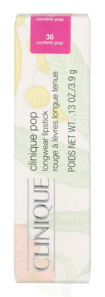 Clinique Pop Longwear Satin Lipstick 3.9 g #20 Confetti Pop