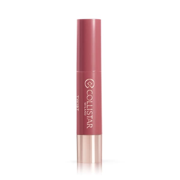 Læbepomade med farve Collistar TWIST BALMY GLOSS Lilla Nº 203 Legno di rosa 2,8 g