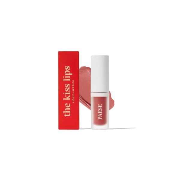 Paese The Kiss Lips matt flytande läppstift 02 Nude Coral, 3,4 ml