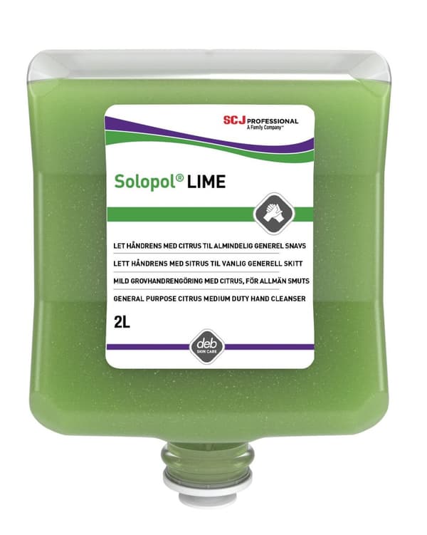 Grovtvål Solopol Lime 2L