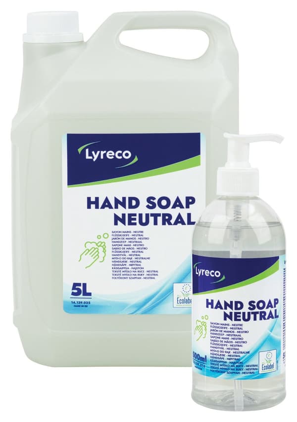 Tvål LYRECO Neutral oparfymerad 5L
