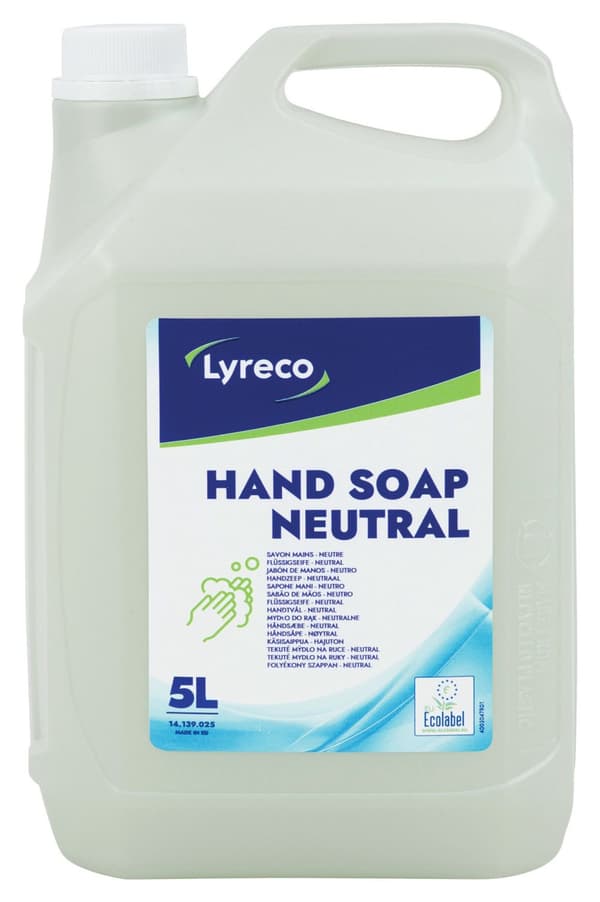 Tvål LYRECO Neutral oparfymerad 5L