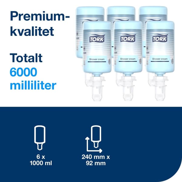 Duschtvål TORK S4 Unisexdoft 1L