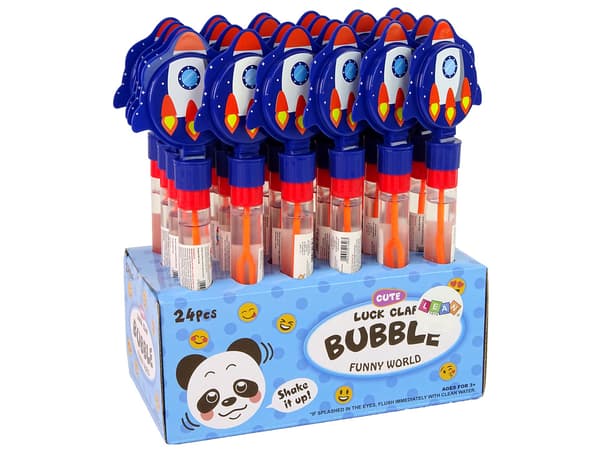 Soap bubbles Rocket 30 cm Flapper