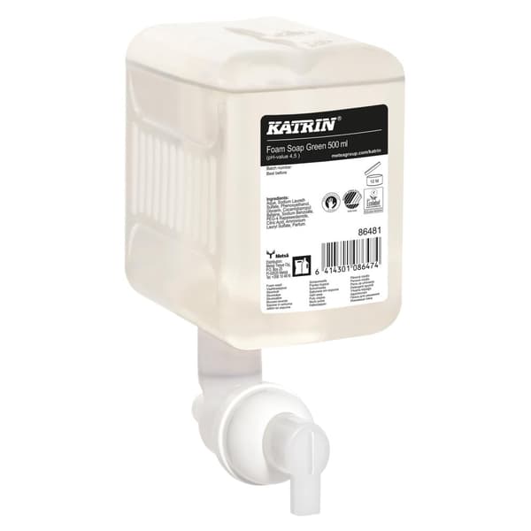Skumtvål KATRIN Green 500ml 12st