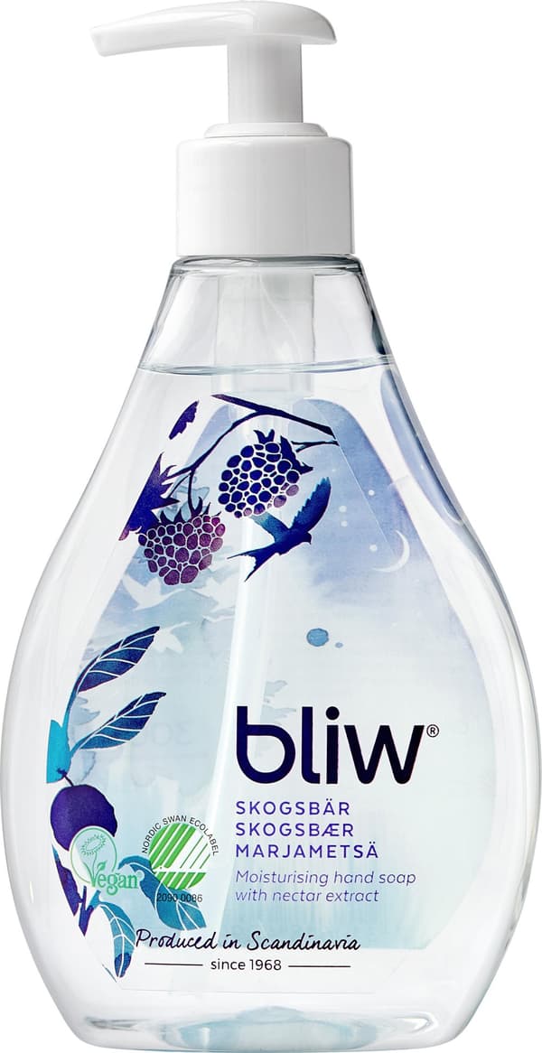 Tvål BLIW Skogsbär 300ml 8st