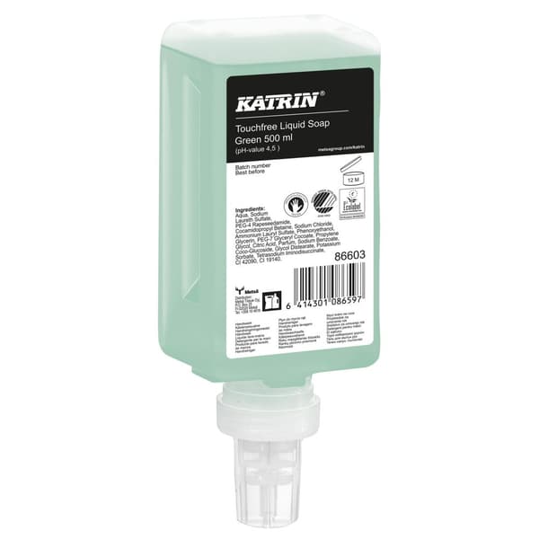 Tvål KATRIN Touchfree Green 500ml 12st