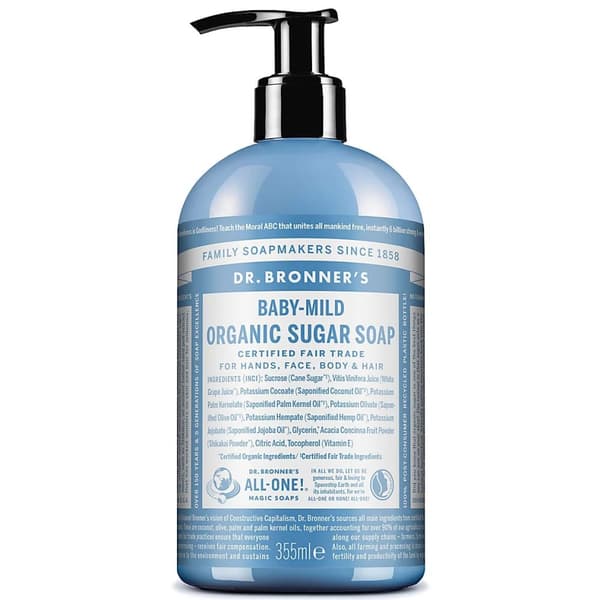 Dr. Bronner's® Organic Sugar Soap Baby-Mild 355 ml