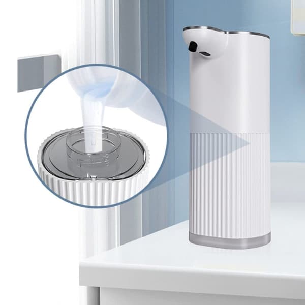 Automatisk sensordispenser til håndsæbe – 360ML – Vægmonteret elektrisk sæbedispenser til køkken, badeværelse og kontor