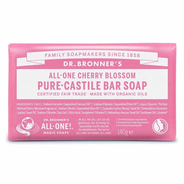 Palasaippua Dr Bronner's All One Cherry Blossom 140 g