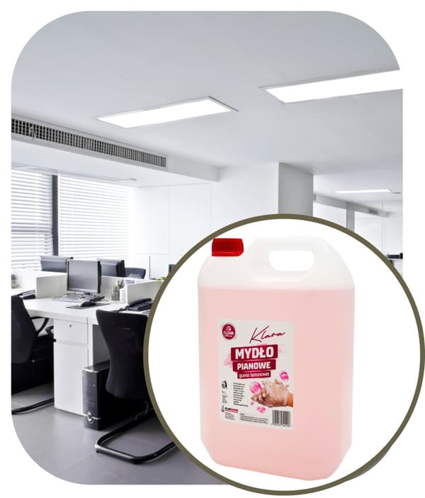 Klara skumsæbe, tyggegummiduft, 5 l