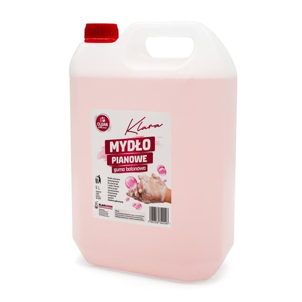 Klara skumsæbe, tyggegummiduft, 5 l