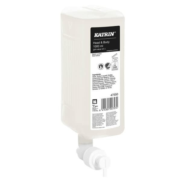 Katrin hår- och duschtvålgel 1000 ml a'6