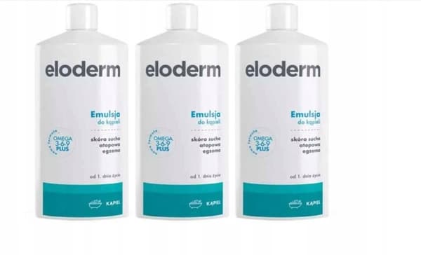 Eloderm Kylpyemulsio Kuivalle Iholle AZS 400 ml
